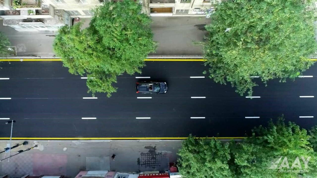 В Баку отремонтирована еще одна улица