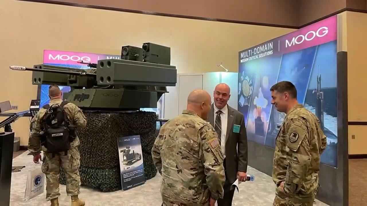 В США показали новый боевой модуль с лазерной установкой