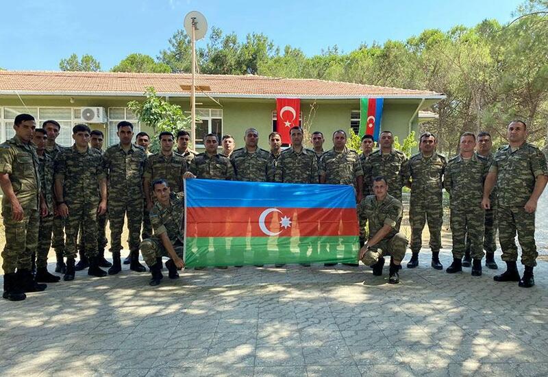 Азербайджанские военнослужащие приняли участие в учениях в Турции