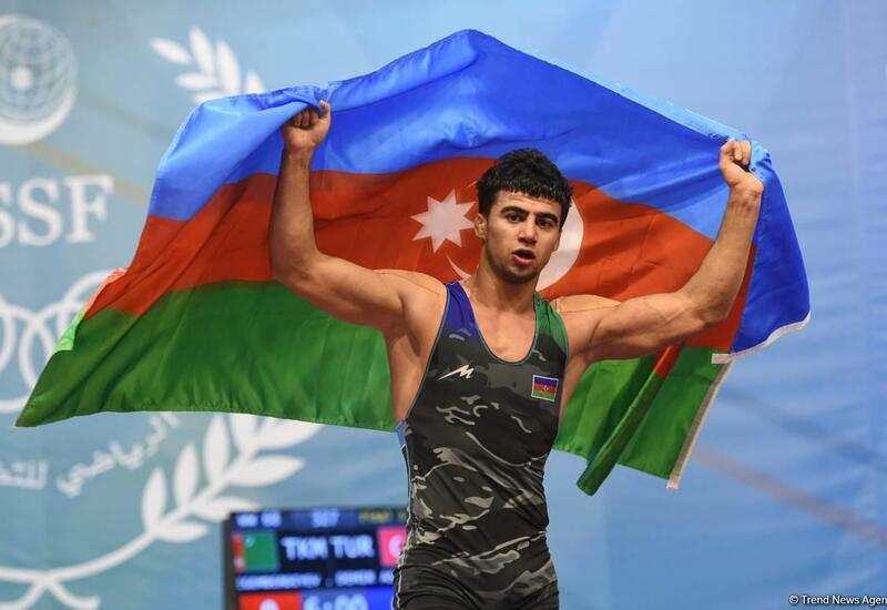 Азербайджанский спортсмен по греко-римской борьбе выиграл золотую медаль Исламиады
