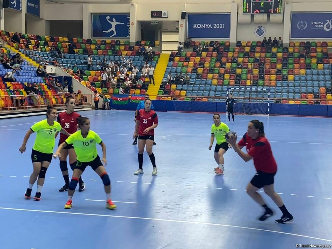 Азербайджанские гандболистки вышли в финал V Игр исламской солидарности