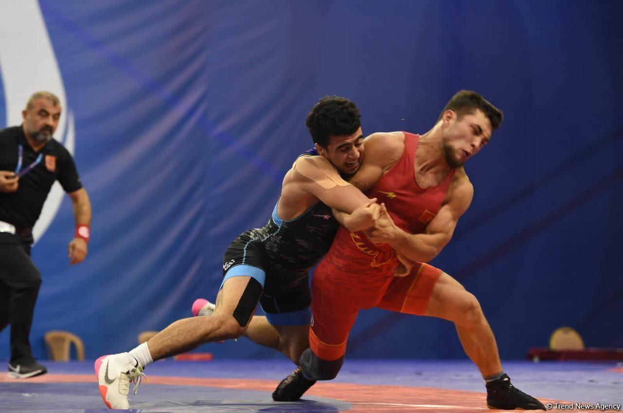 Азербайджанский спортсмен по греко-римской борьбе выиграл золотую медаль Исламиады