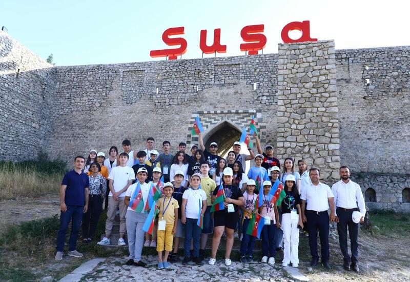 Şəhid övladları və məktəblilər üçün Şuşada “Xarıbülbül” düşərgəsi təşkil edilib