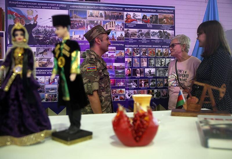 Азербайджанская экспозиция в рамках «Армейских международных игр-2022» встречена с интересом