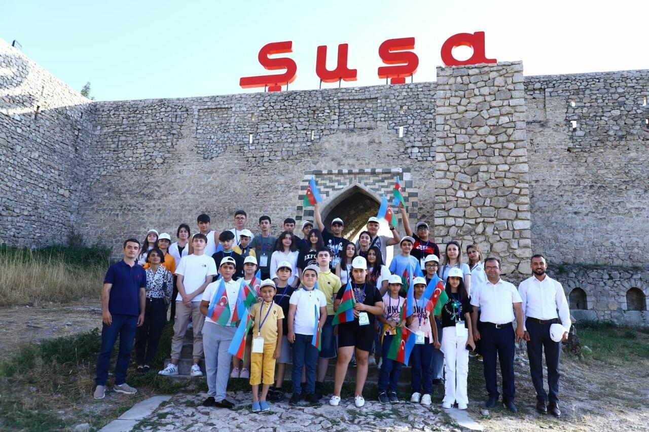 Şəhid övladları və məktəblilər üçün Şuşada “Xarıbülbül” düşərgəsi təşkil edilib