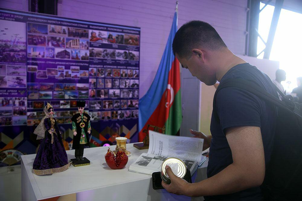 Азербайджанская экспозиция в рамках «Армейских международных игр-2022» встречена с интересом