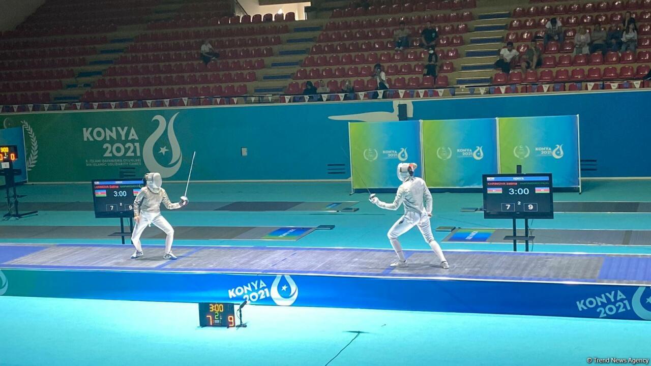 Азербайджанская спортсменка по фехтованию на саблях вышла в финал Исламиады
