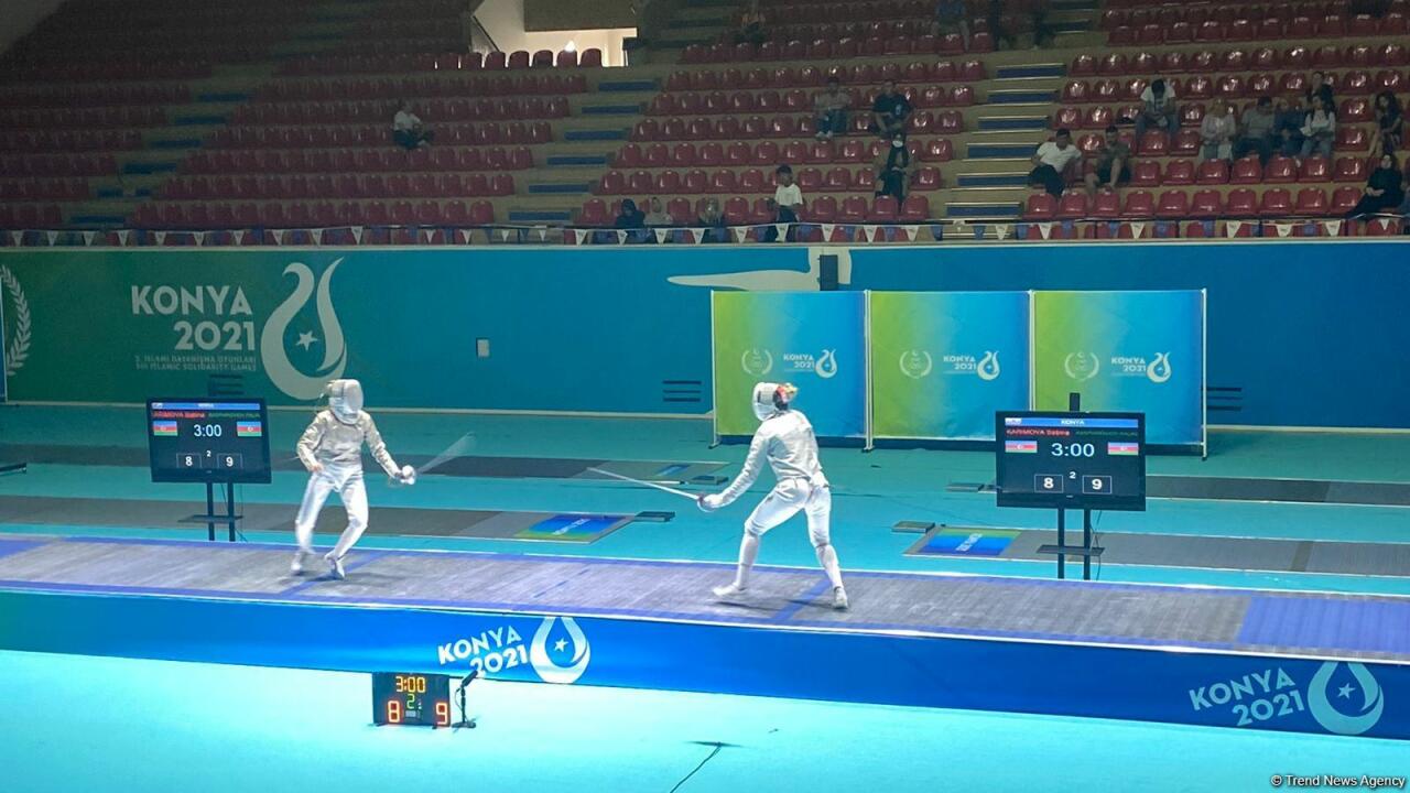 Азербайджанская спортсменка по фехтованию на саблях вышла в финал Исламиады