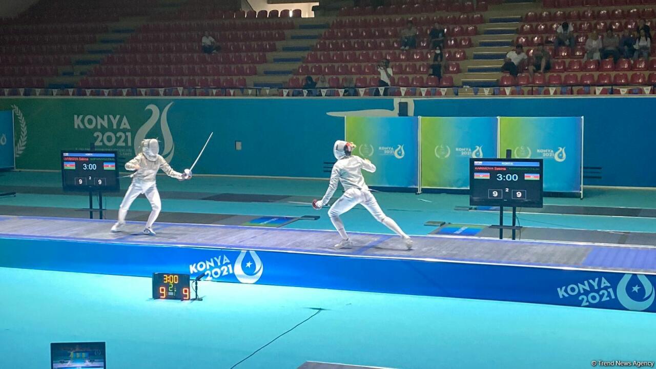 Азербайджанская спортсменка по фехтованию на саблях вышла в финал Исламиады