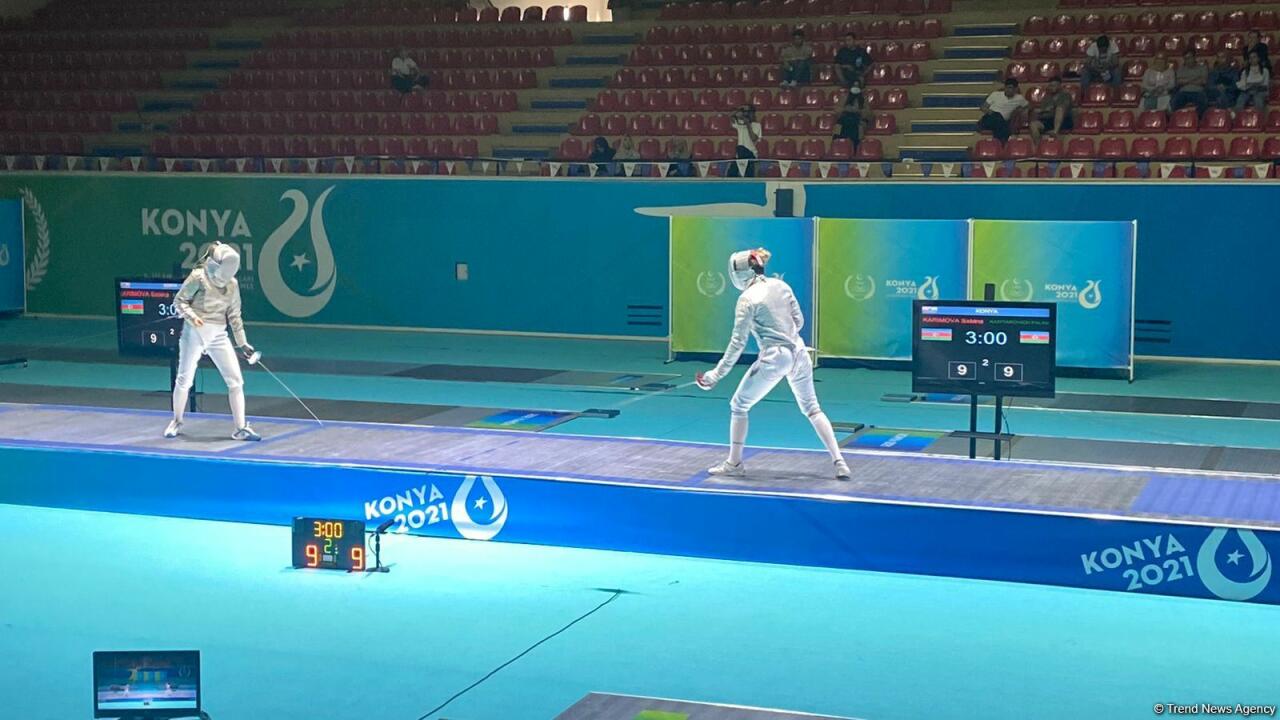 Азербайджанская спортсменка по фехтованию на саблях вышла в финал Исламиады