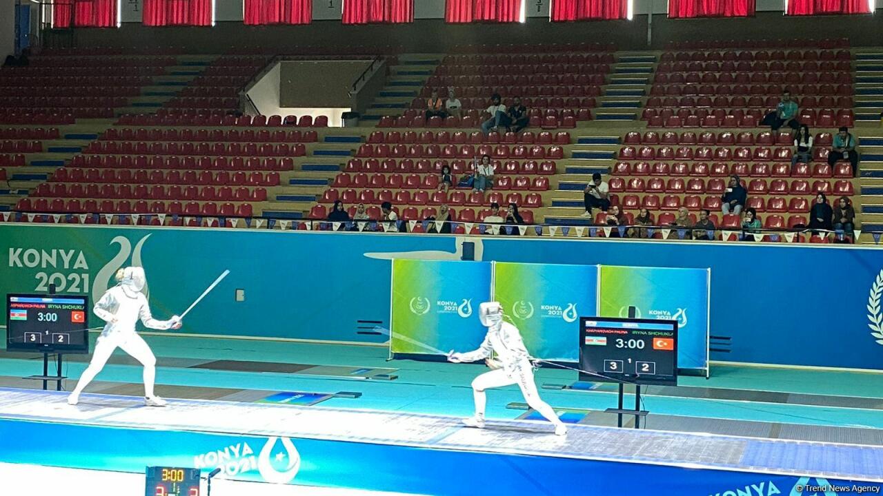 Азербайджанская спортсменка по фехтованию на саблях выиграла серебряную медаль Исламиады