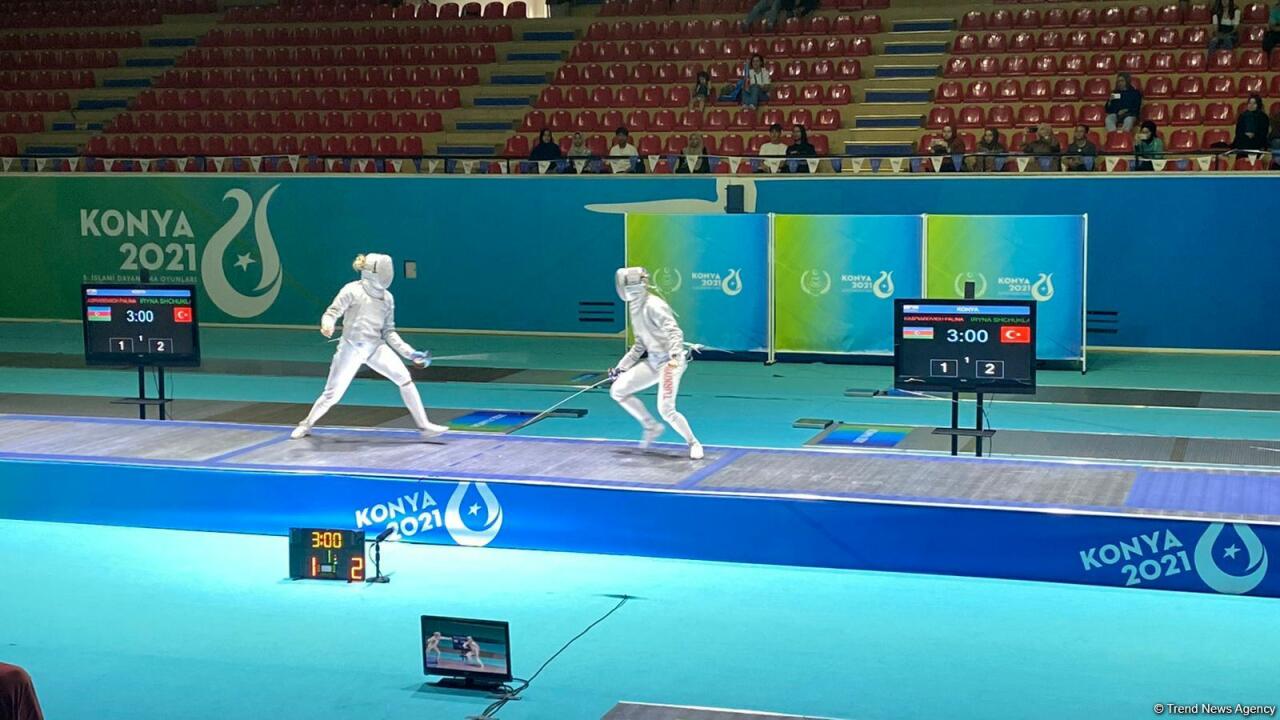 Азербайджанская спортсменка по фехтованию на саблях выиграла серебряную медаль Исламиады