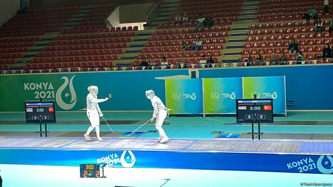 Азербайджанская спортсменка по фехтованию на саблях выиграла серебряную медаль Исламиады