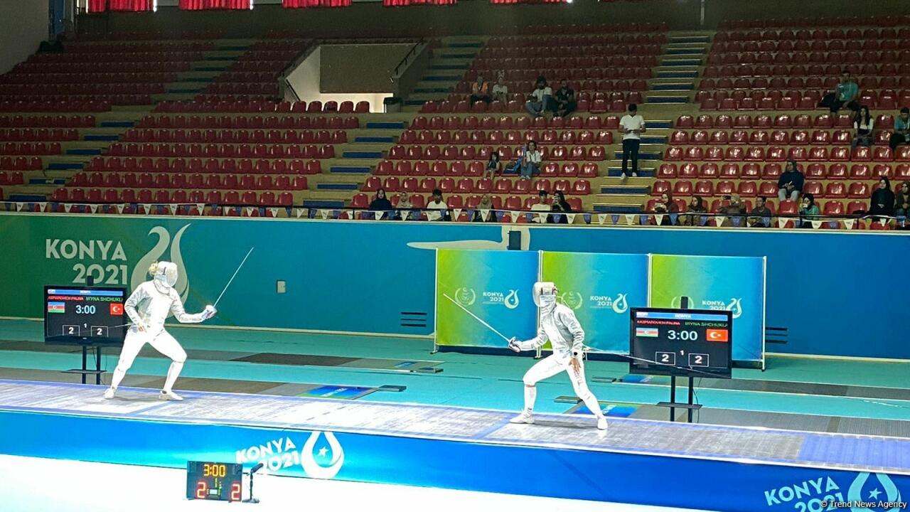 Азербайджанская спортсменка по фехтованию на саблях выиграла серебряную медаль Исламиады