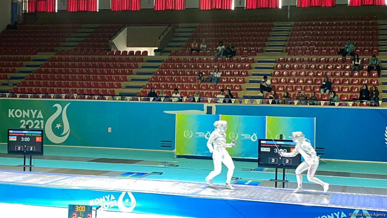 Азербайджанская спортсменка по фехтованию на саблях выиграла серебряную медаль Исламиады