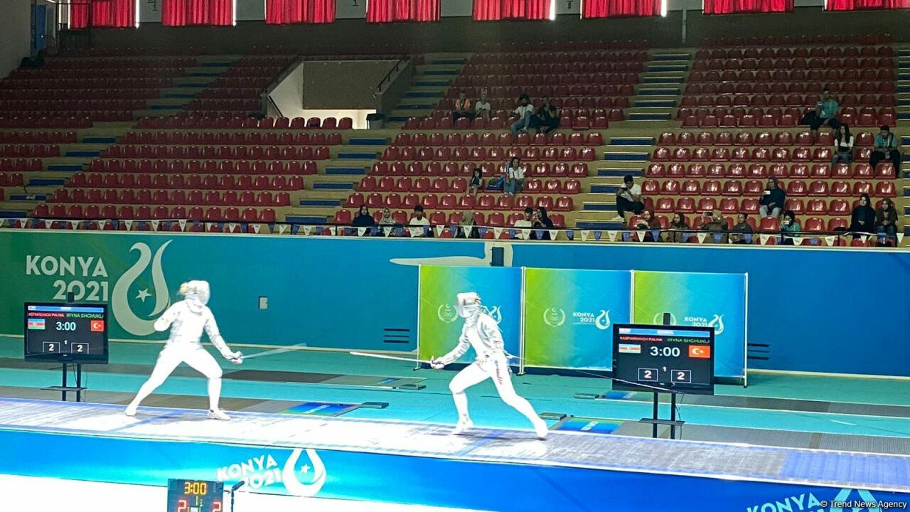 Азербайджанская спортсменка по фехтованию на саблях выиграла серебряную медаль Исламиады