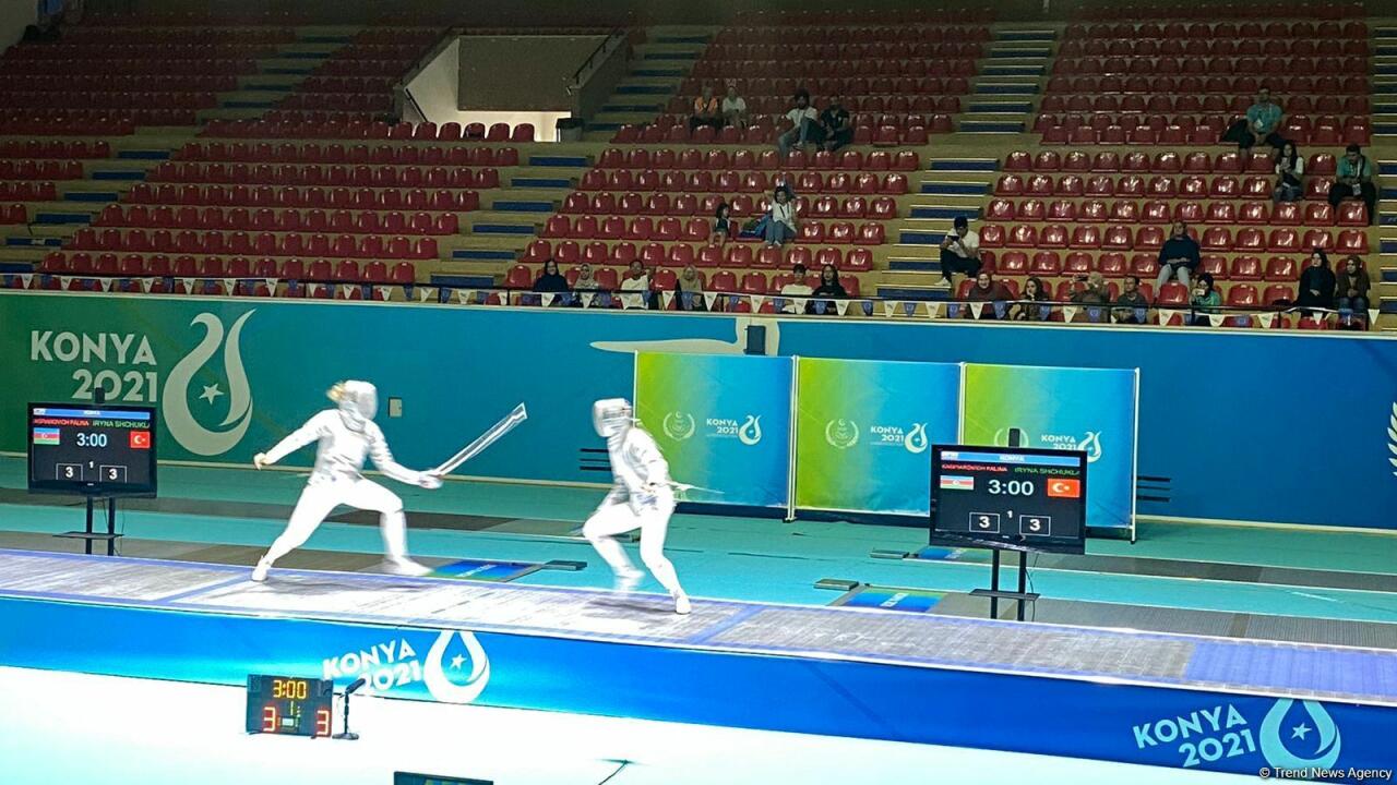Азербайджанская спортсменка по фехтованию на саблях выиграла серебряную медаль Исламиады