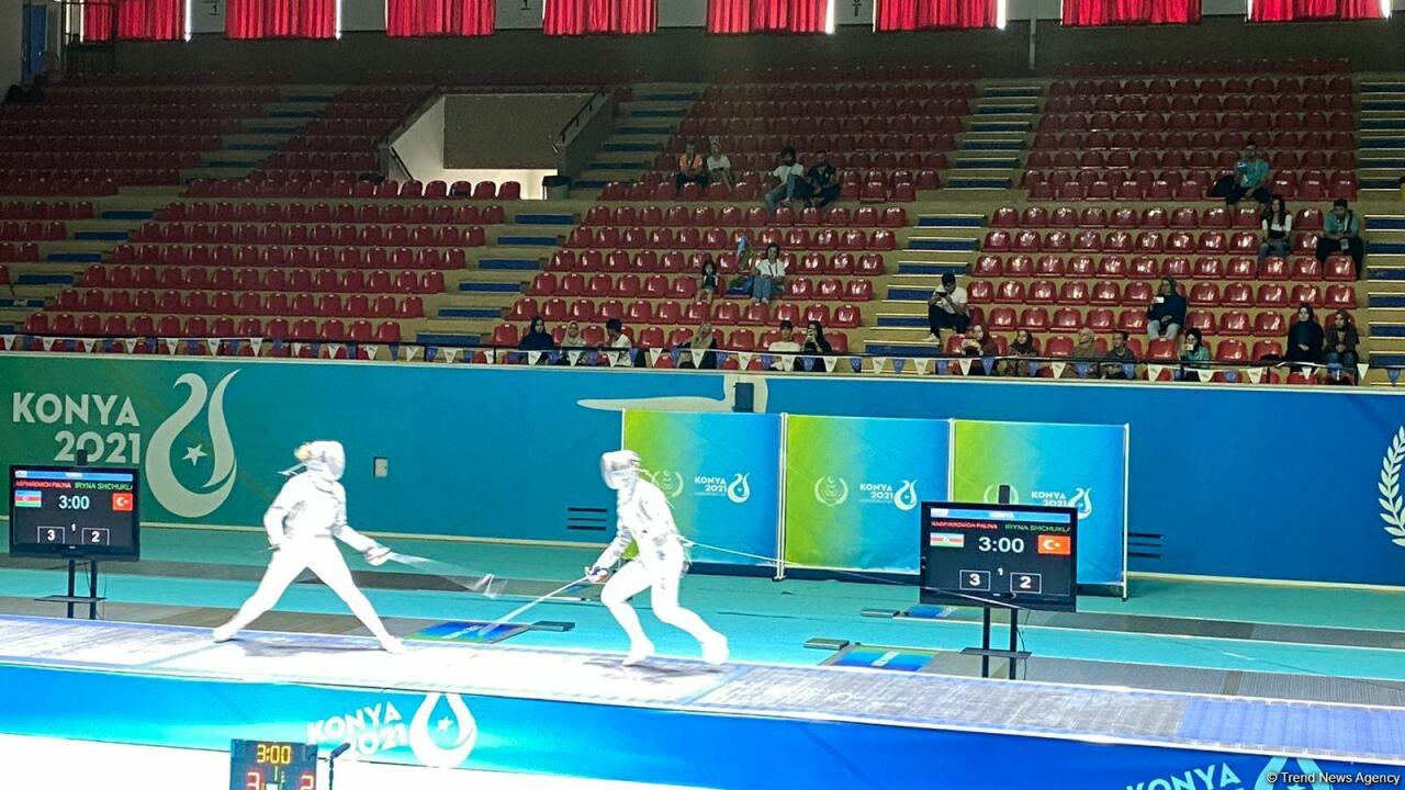 Азербайджанская спортсменка по фехтованию на саблях выиграла серебряную медаль Исламиады
