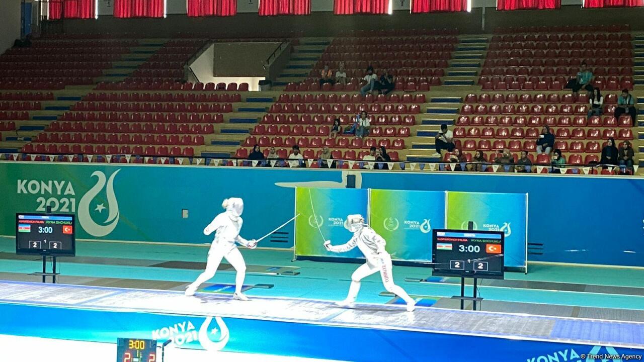 Азербайджанская спортсменка по фехтованию на саблях выиграла серебряную медаль Исламиады