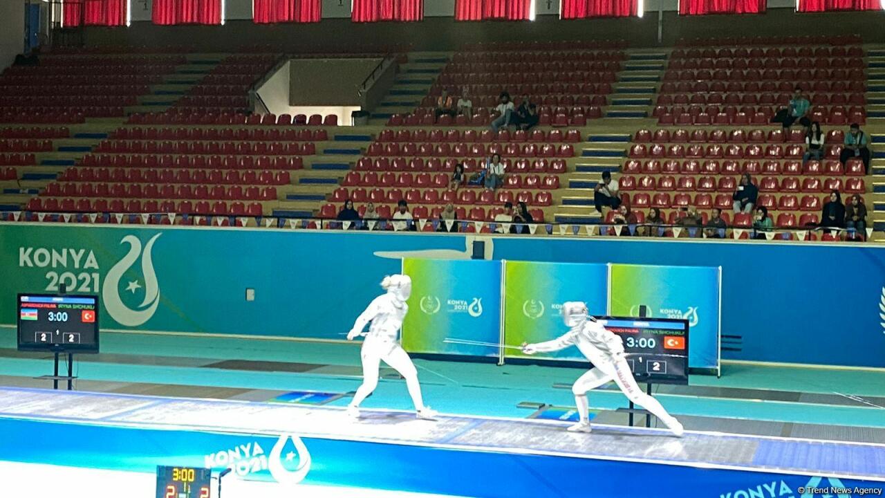 Азербайджанская спортсменка по фехтованию на саблях выиграла серебряную медаль Исламиады