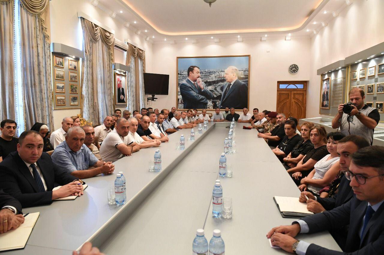 Laçın şəhəri, Zabux və Sus kəndlərinə qayıdacaq sakinlərin sayının dəqiqləşdirilməsi, məşğulluğu üçün tədbirlər görülür