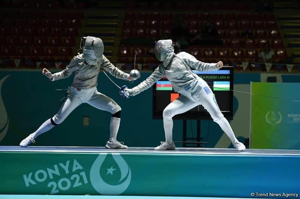 Азербайджанские фехтовальщицы выиграли золотую медаль Исламиады