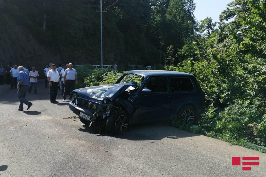 Astarada iki “Niva” toqquşdu: