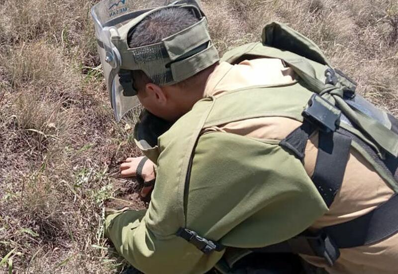 В Лачине обнаружен заминированный армянами участок