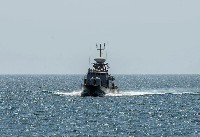 В конкурсе "Кубок моря" команды выполнили задание "Cтрельба по плавучей мине"