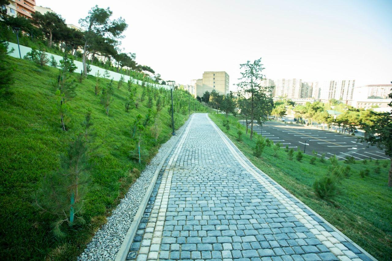 Heydər Parkı yenidənqurma işlərindən sonra istifadəyə verilib