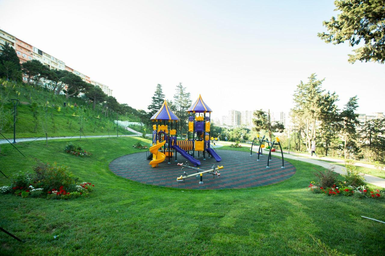 Heydər Parkı yenidənqurma işlərindən sonra istifadəyə verilib