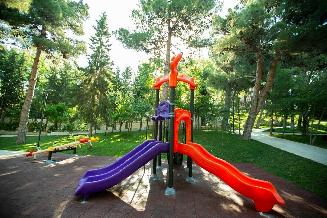Heydər Parkı yenidənqurma işlərindən sonra istifadəyə verilib