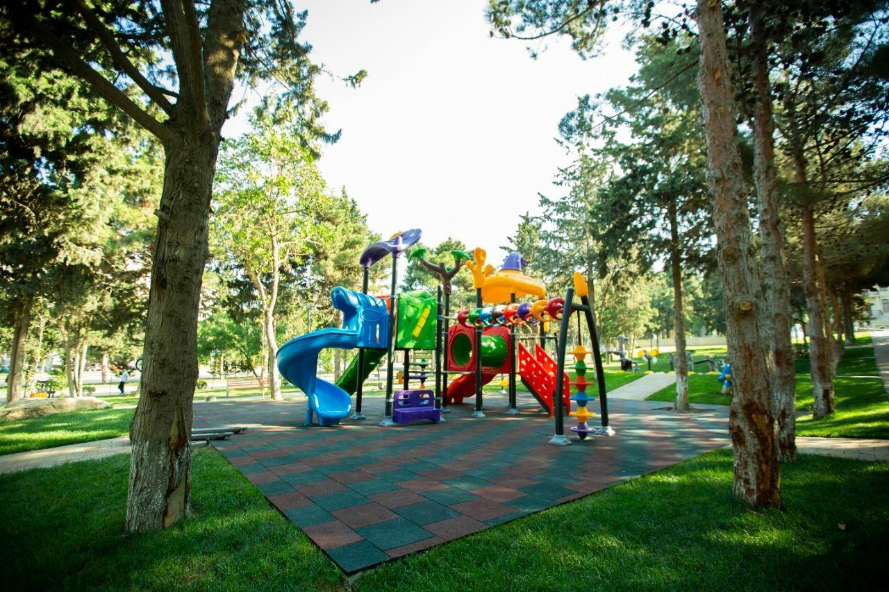 Heydər Parkı yenidənqurma işlərindən sonra istifadəyə verilib
