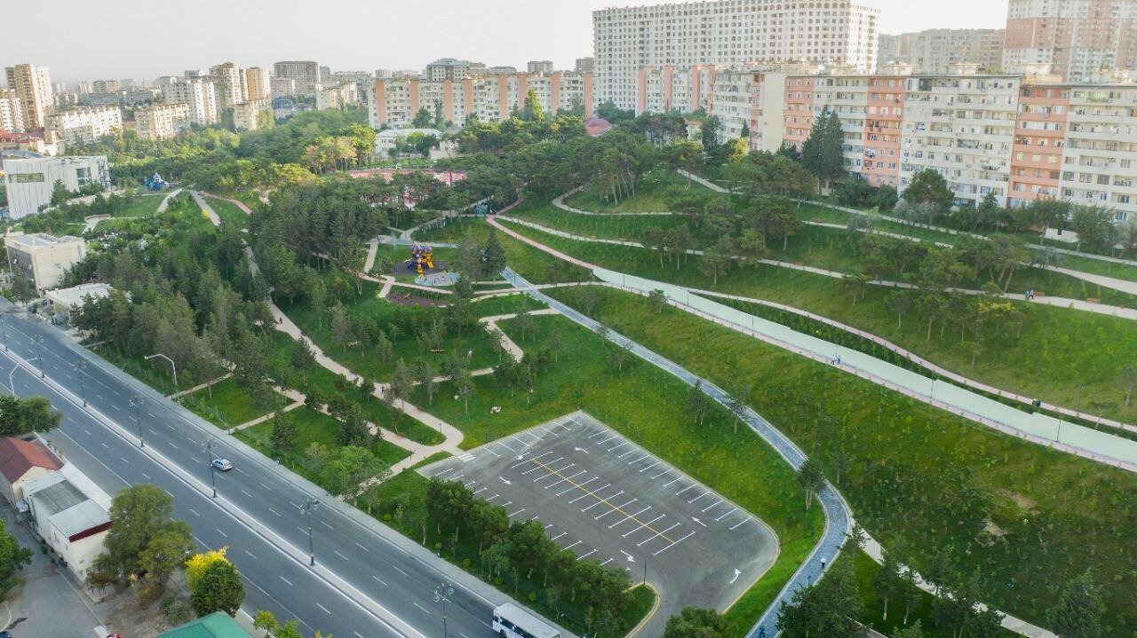 Heydər Parkı yenidənqurma işlərindən sonra istifadəyə verilib
