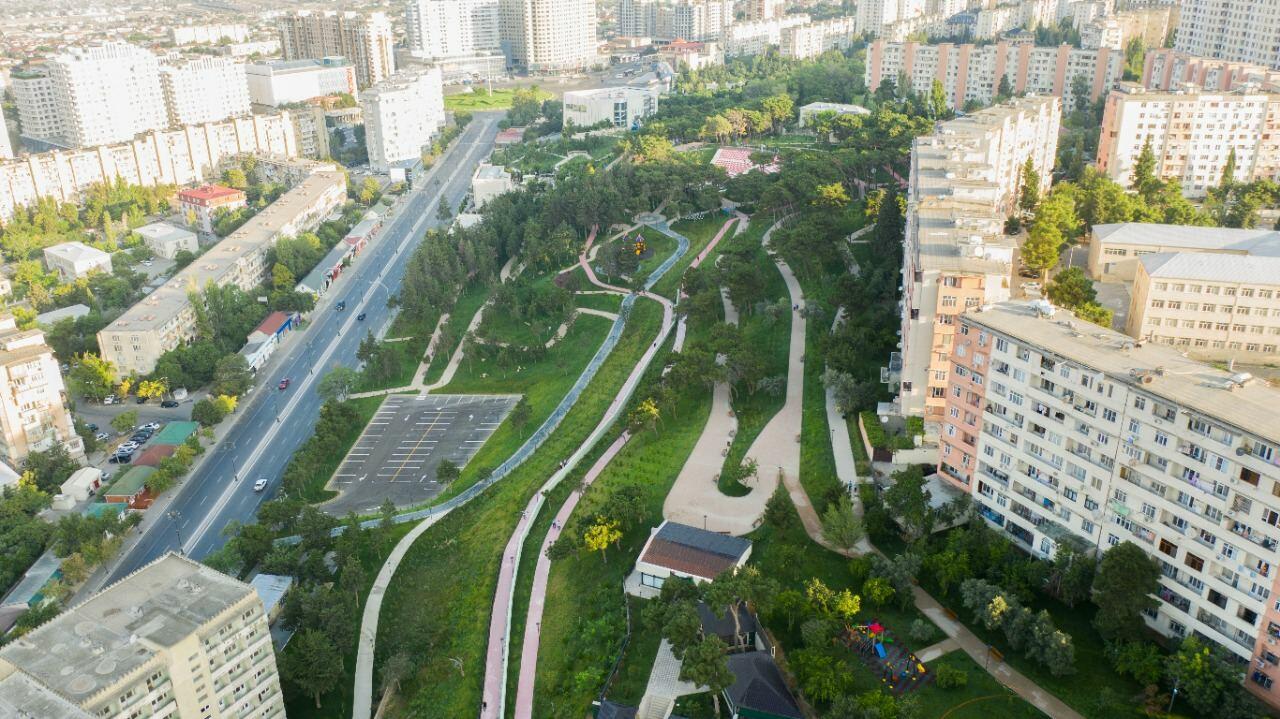 Heydər Parkı yenidənqurma işlərindən sonra istifadəyə verilib