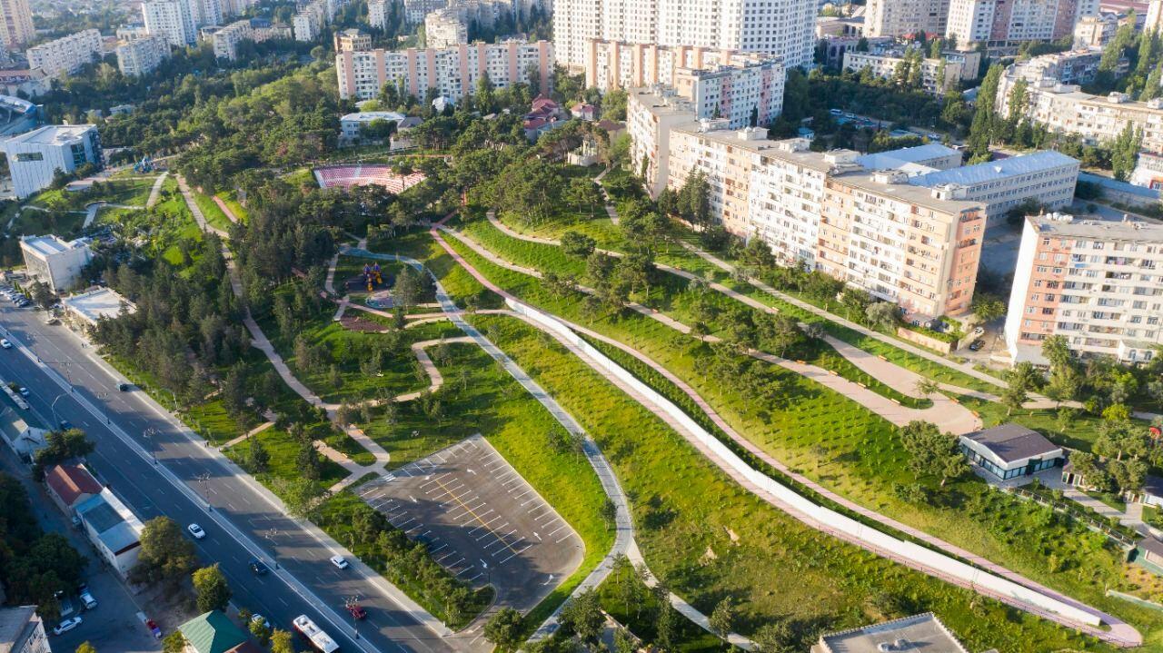 Heydər Parkı yenidənqurma işlərindən sonra istifadəyə verilib