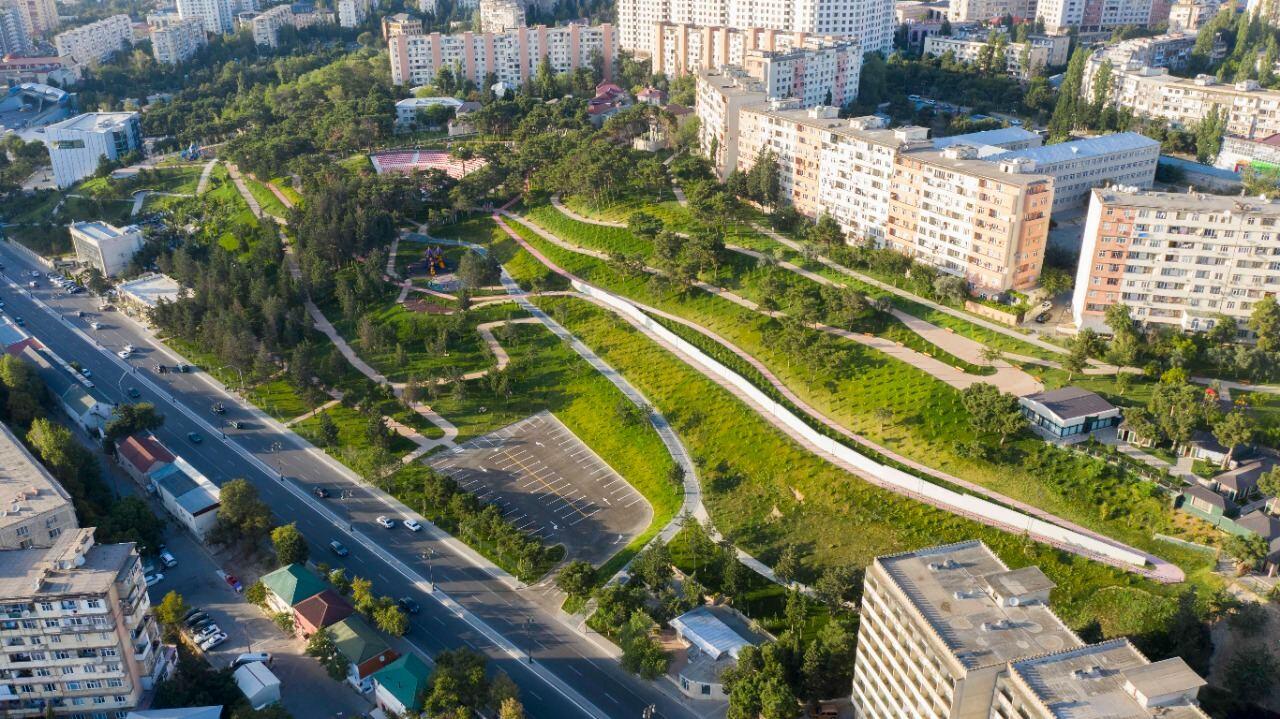 Heydər Parkı yenidənqurma işlərindən sonra istifadəyə verilib