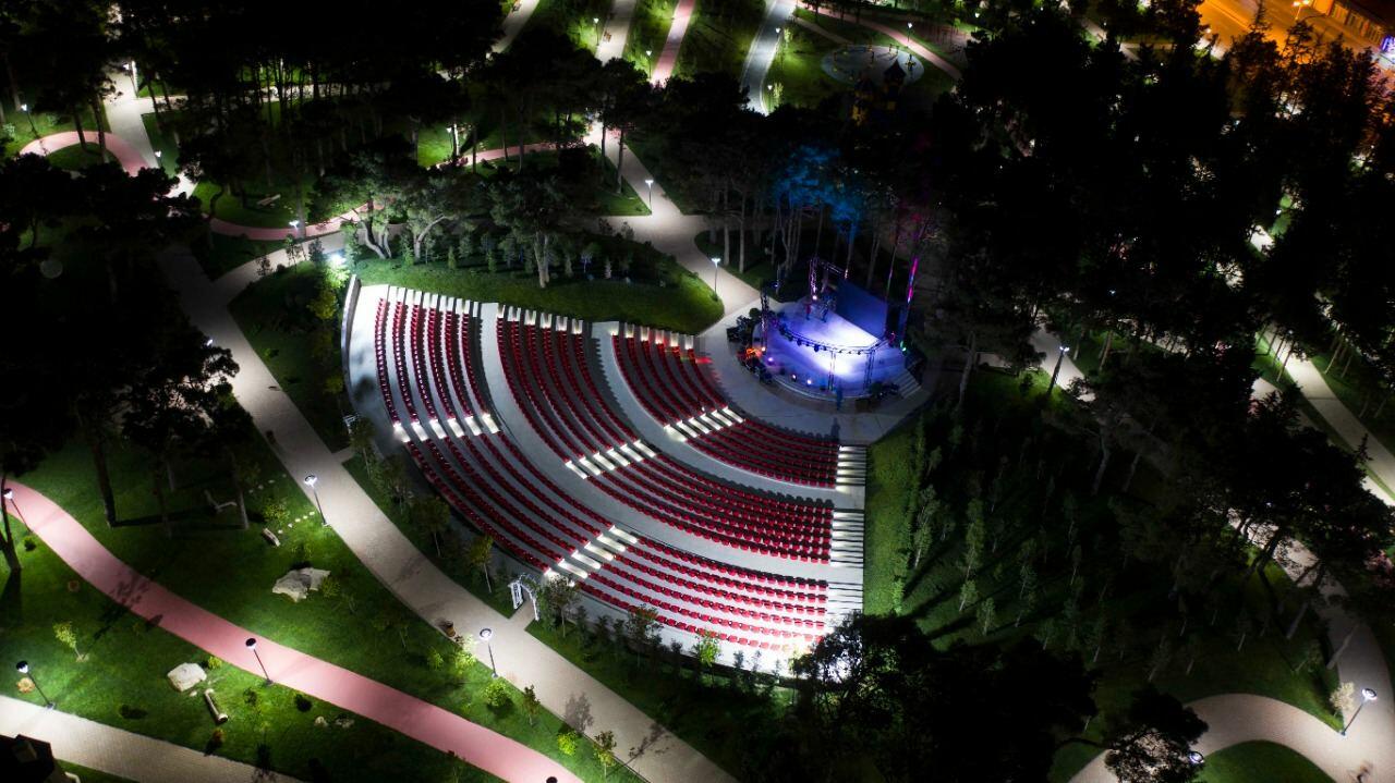 Heydər Parkı yenidənqurma işlərindən sonra istifadəyə verilib