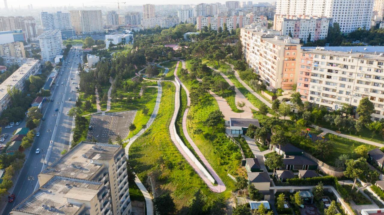 Heydər Parkı yenidənqurma işlərindən sonra istifadəyə verilib