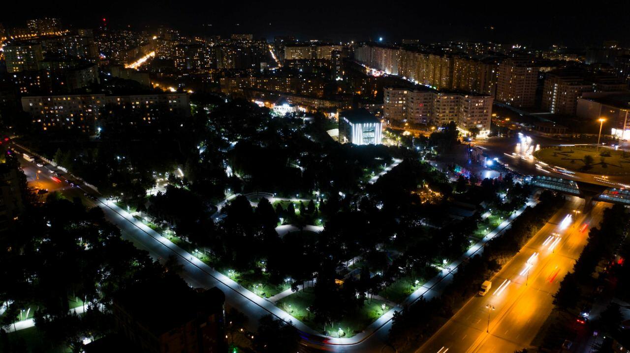 Heydər Parkı yenidənqurma işlərindən sonra istifadəyə verilib