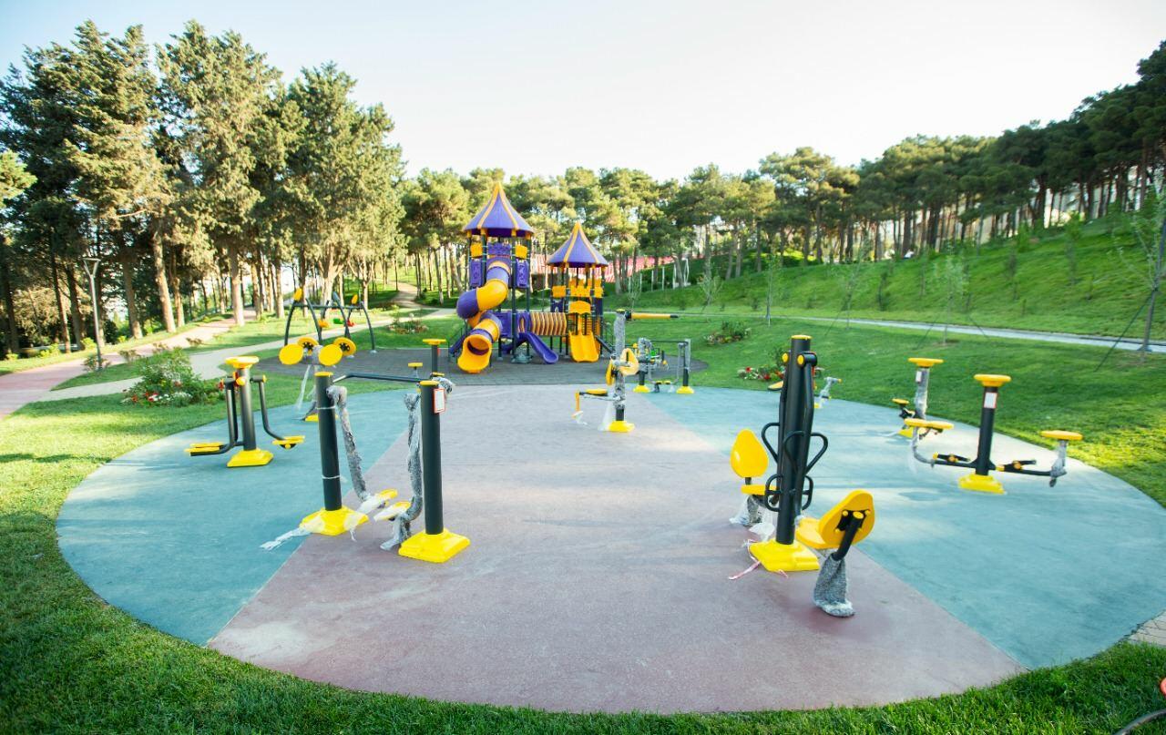 Heydər Parkı yenidənqurma işlərindən sonra istifadəyə verilib