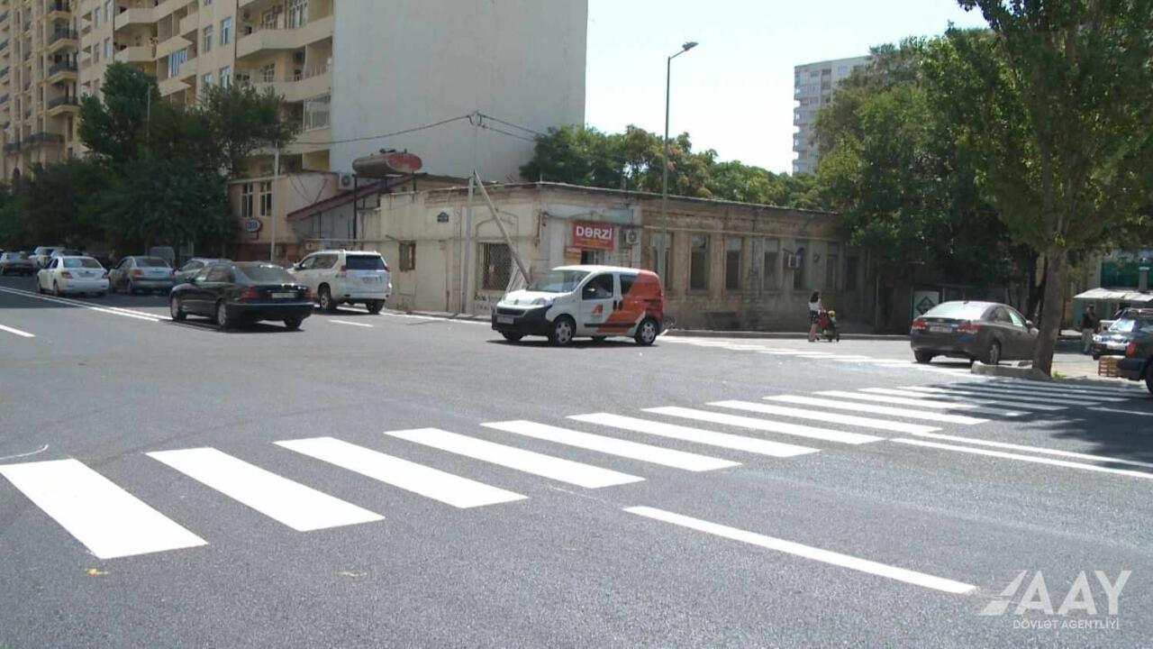 Bakıda daha bir küçənin təmiri yekunlaşdı