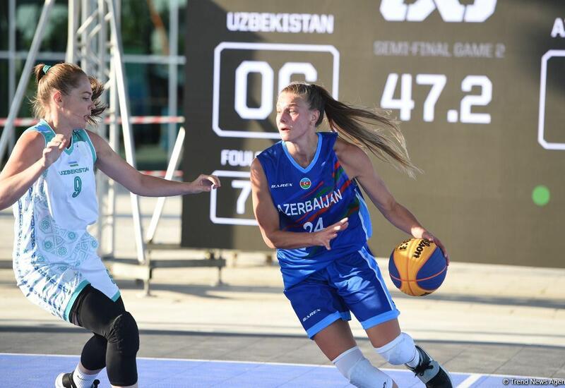 Азербайджанская женская сборная по баскетболу прошла в финал Исламиады