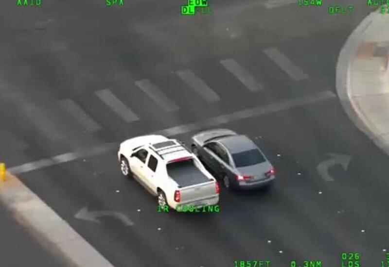 В Лос-Анджелесе бандит устроил гонки со стрельбой в стиле GTA