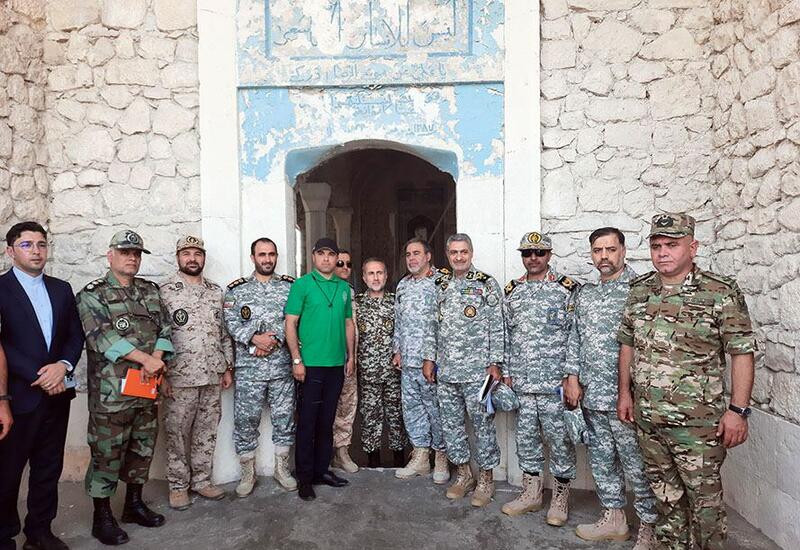Иранская военная делегация посетила Агдам