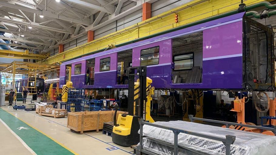 Так производят новые вагоны для бакинского метро