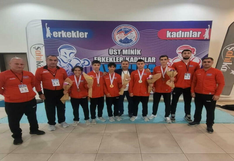 Сборная Азербайджана по боксу завершила чемпионат Европы пятью медалями