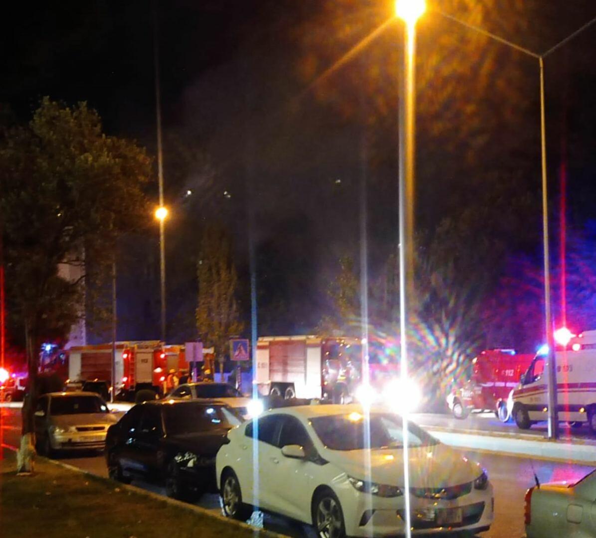 Sumqayıtda xəstəxanada YANĞIN