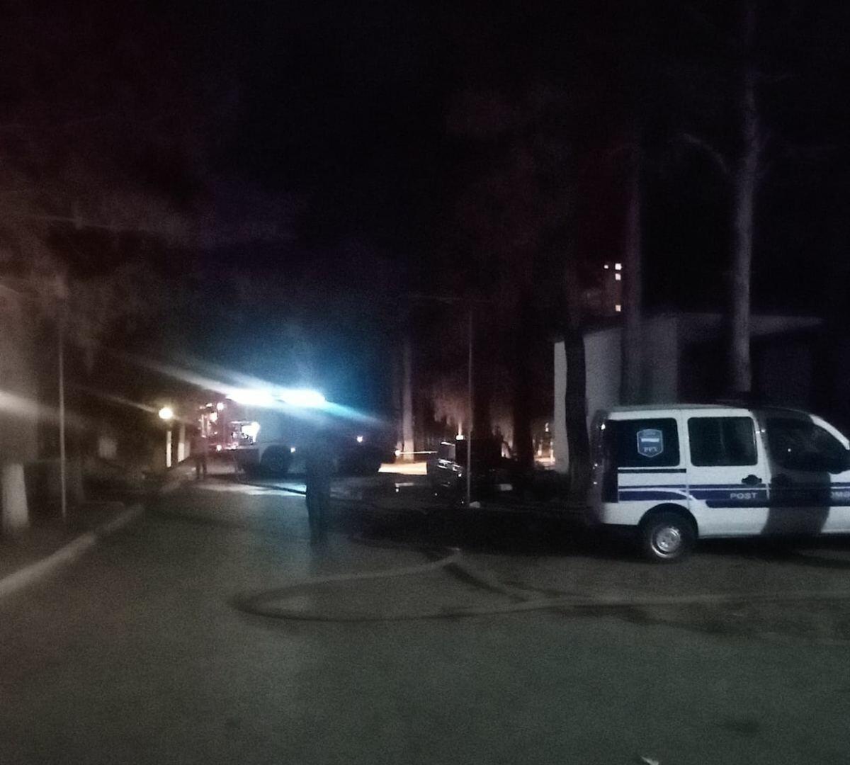 Sumqayıtda xəstəxanada YANĞIN