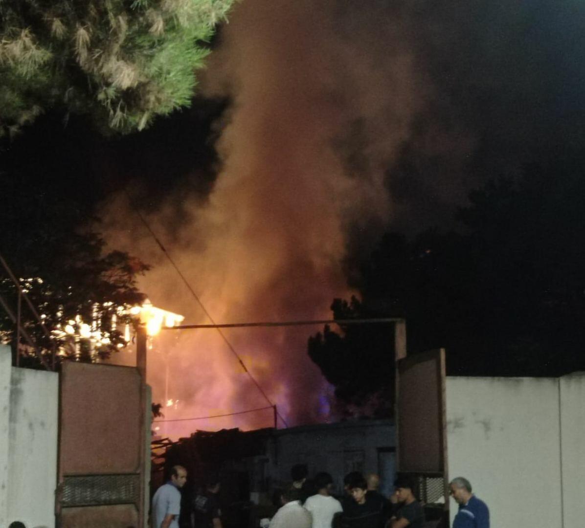 Sumqayıtda xəstəxanada YANĞIN